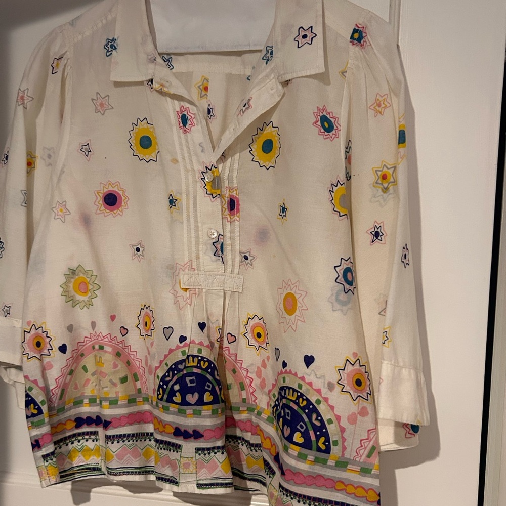 Maeve multicolored blouse